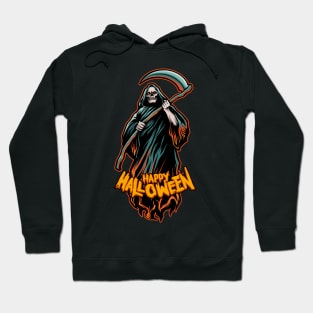 Grim reaper halloween illustration Hoodie